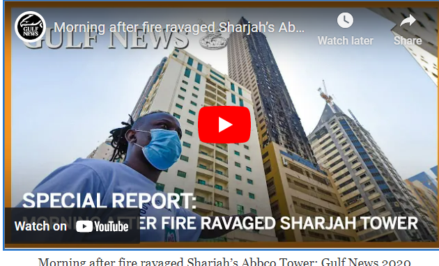 Apartment tower fire. Abbco tower incident. Building defects, dangerous defects, Dr Jon Drane