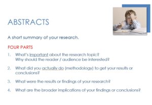 Academic abstract, formulas for success in self-publishing, Dr Jon Drane