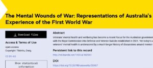 Mental wounds of war Craig Tibbits